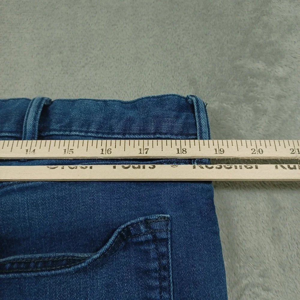 Banana Republic‎ Jeans Men 38x32 Blue Denim Slim Fit Straight Pockets Casual